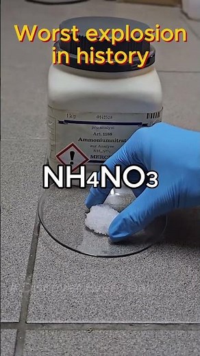 One of the worst non-nuclear explosions in modern history #NH4NO3 #explosion #discovereveryday