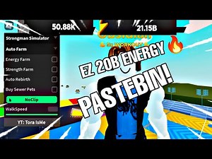💪[5x]💪Strongman Simulator Script Pastebin For Mobile And Pc Best Autofarm energy,strength and more