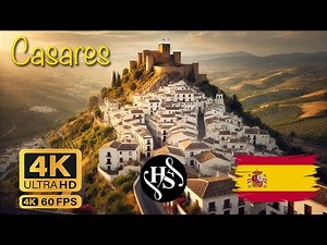 🏡✨ Discover Casares, Spain – A White Village with Stunning Views! 🇪🇸🏞️