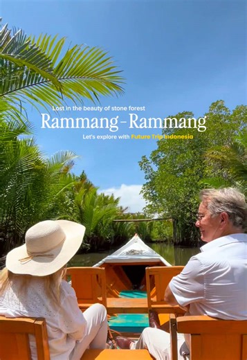 Welcome to Berua Village 🏞️ 🍃✨ South Sulawesi, is a Maros Pangkep UNESCO Global Geopark famous for its unique spectacular karst towers. The stunning landscape is a result of millions of years of geological activity, creating a mesmerizing natural Let's explore with #FutureTripID #StoneForest #Geopark #TripRammangRammang #VisitSouthSulawesi