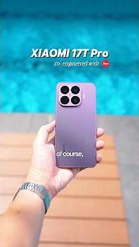 The XIAOMI 17T Pro is here! Quick sneak peek into what the 5x Tele can do! #XIAOMK17TPro
