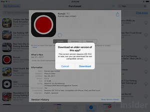 How to download old versions of apps from the App Store on an older iPhone or iPad that ca... - iPad Discussions on AppleInsider Forums