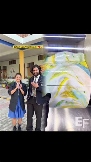 School Wala Valentine Day Be Like ♥️🏫😂 | Student Life Reality #shorts #school #valentine