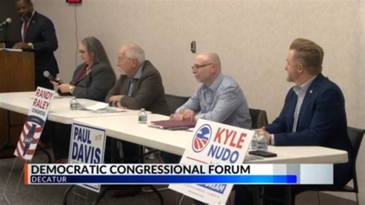 Democratic Congressional candidates meet in Decatur to talk about their platforms
