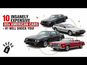 Top 10 Elite American Cars of the 1980s That Broke the Bank – You Won't Believe How Much #1 Cost!