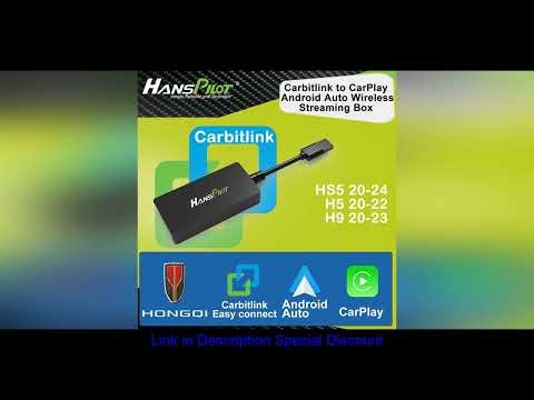 NCP0039 NCP0036 HongQi HS5 H5 H9 carbitlink easy connection adapter convert to CarPlay & Android