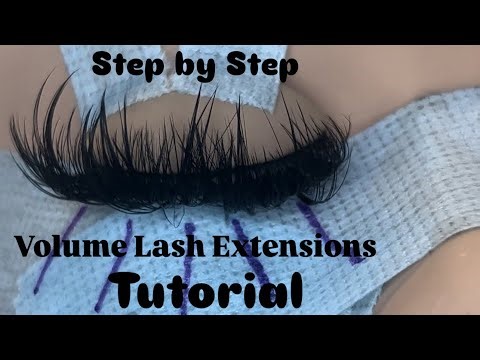 Volume Lash Extensions Tutorial, Storytime & GIVEAWAY