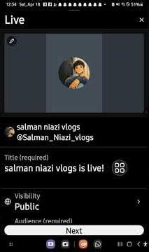 how to enable Screencast on youtube live streaming