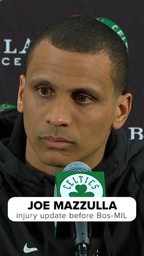 Joe Mazzulla gives Celtics' injury update before tonight's matchup vs. Bucks | NBC Sports Boston