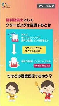 【クリーピングとは何か教えてください】今更聞けない歯科知識 新人歯科衛生士さんのためのお悩み相談室/萬田久美子先生 #shorts
