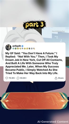 My GF Said: “You Don’t Have A Future.” I Replied: “Not With You.” Then, I Took My Dream Job In New York, Cut Off All Contacts, And Built A Life With Someone Who Truly Appreciated Me. Later, When My Success Became Public, I Simply Watched As She Tried To Make Her Way Back Into My Life.part3..