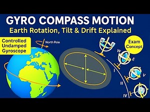 Controlled Undamped Gyroscope Motion Explained | Tilt, Drift & Precession in Marine Gyro Compass