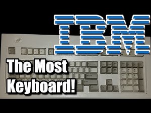 Reviewing the LEGENDARY IBM Model M Keyboard!