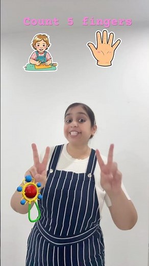 One Finger One Finger Song | Finger Action Rhyme for Kids | Fun Counting Song