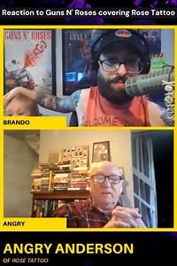 20K views · 309 reactions | In our new episode, Aussie rock icon Angry Anderson recalls the early days of seeing Guns N' Roses, before the fame, when they covered his band Rose Tattoo... #gunsnroses #rosetattoo | Appetite For Distortion with Brando | Facebook