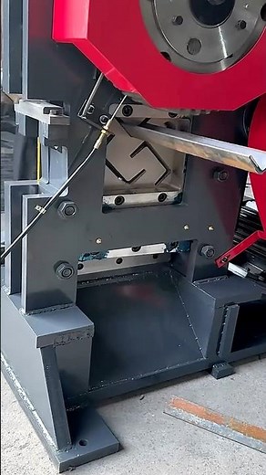 Electric angle steel punching machine, bracket angle steel cutting machine