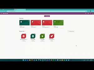Microsoft Lists - MSA Preview (tour video)