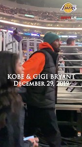 Five years ago, Kobe and Gigi with their Lakers family in what would be their final game at the then-Staples Center. That day has now been immortalized as a statue. Mamba and Mambacita Forever ♾️ | ESPN Los Angeles