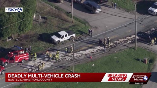 Deadly crash in Armstrong County