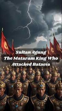 Sultan Agung: The Mataram King Who Attacked Batavia #history #folklore #sultan