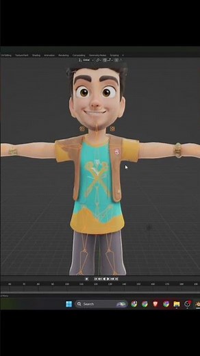 How to Automap Rigify bones to Unity(Humanoid). #blender #unity #rigging #animation #humanoid #ram