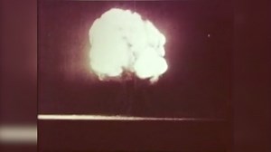 Watch the first atomic bomb explosion