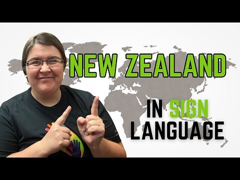 How to sign New Zealand in New Zealand Sign Language | Aotearoa 🇳🇿