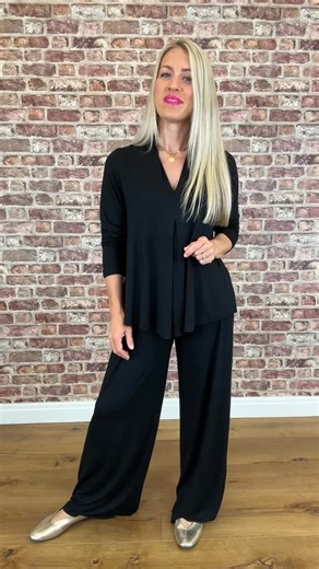 86K views · 110 reactions | Easy Lane Suit ✨ Our Gorgeous Easy Lane Suit Has Just Been Restocked! THIS IS NOT A DRILL  * 2 Piece Top & Bottoms * Made In Italy * Flattering Shape * Super Soft & Breathable Fabric * Floaty * Non-Clingy * Classic elegant look and feel * Pockets * Model is size 10 * ONE SIZE recommended up to UK 16/18 Shop Now ~ ❤️ Apacheshops.com ❤️ | Apache Shops | Facebook