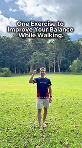 Improve your balance in just 10 counts a day! 🦶✨ Try this simple exercise: Stand heel-to-toe, arms out, and turn your head side to side. Your walk will thank you! #balanceexercises #physiotherapy #reels #explore | Physical Therapy Session