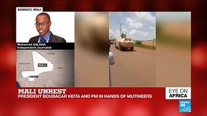 21 reactions |  It’s a politically turbulent day for Mali after an army mutiny leads to the detention of the country’s leaders. | Eye on Africa - France 24 | Facebook