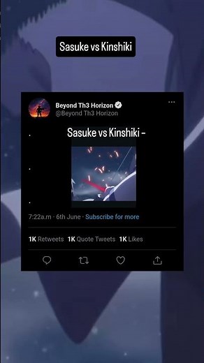 Sasuke vs Kinshiki – Rinnegan Power Destroys Ōtsutsuki Boruto Anime Fight Explained#sasuke#trending