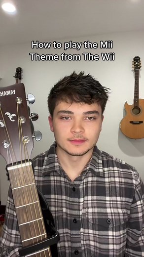 How to Play the Mii Theme from Wii on Guitar
