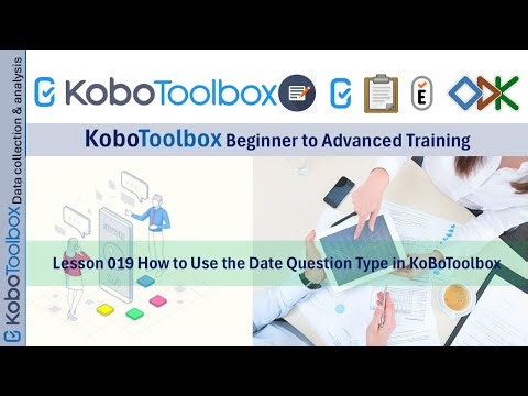 English| Lesson 19 How to Use the Range question type in KoBoToolbox
