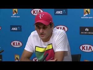 AU Open Federer Self Confidence Jan 2016