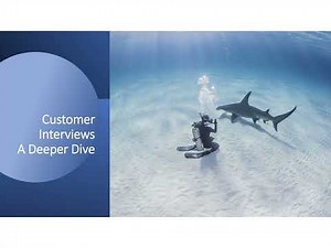 ENT 200 Week 3: Customer Interviews - A Deeper Dive