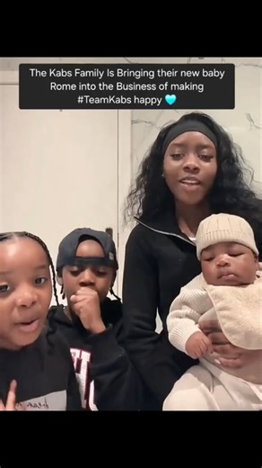 Teija Kabs Is In Charge Of The Kabs Family Shenanigans Now 🤣 Featuring Baby Rome 🩵🎶