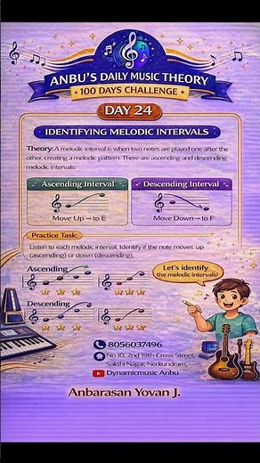 Ascending vs Descending Notes | Easy Music Theory (Day 24)
