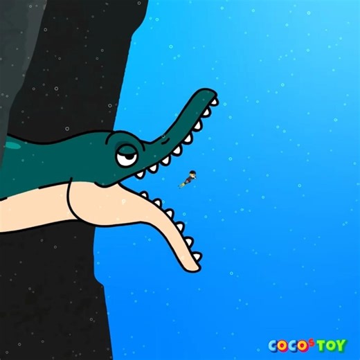 Ep. 3｜The story of how I met dinosaurs #Shorts ｜dinosaurs story｜CoCosToy