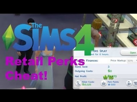 Sims 4 Get to Work Perk Points Cheats