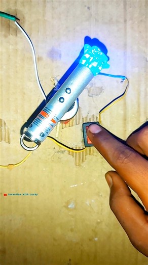 | Laser light spinning by dc motor | DC MOTOR #experiment #shortvideo