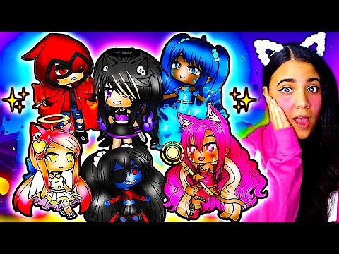 🔮✨ THE ELEMENTAL 5 🔮✨ Gacha Life Mini Movie Fantasy Story Reaction