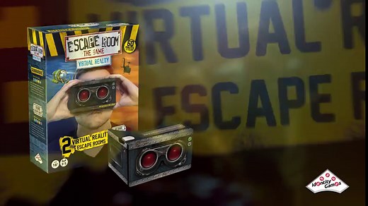 Escape Room The Game Virtual Reality Expansion Pack | 2 VR Adventures with Viewer Glasses & Smartphone App | Solve the Mystery Board Game for Adults and Teens