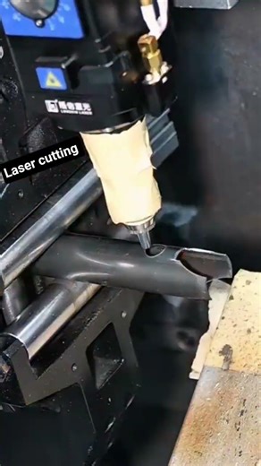 Practical fully automatic laser tube cutting machine!