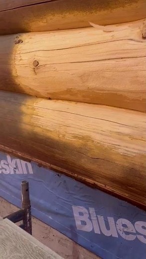 TopG Construction Ltd Log Home Restoration Sand Blasting