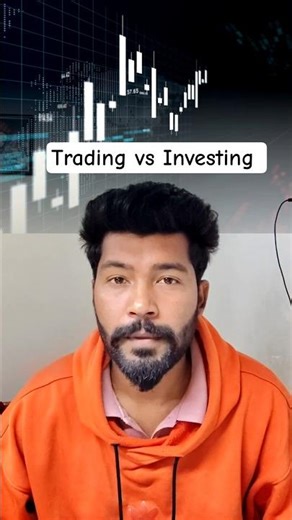Trading vs Investing konsa safe hai... #stockmarket #trading #education