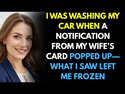 I Was Washing My Car When a Notification From My Wife’s Card Popped Up—What I Saw #cheatingstory
