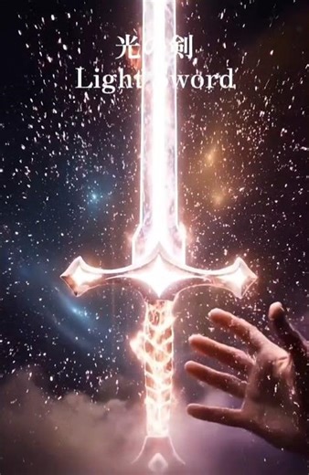 Pulling Out a Glowing Light Sword❇️ASMR