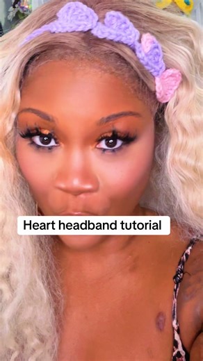 Beginner-Friendly Heart Headband Crochet Tutorial