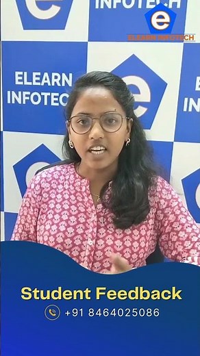 Success story | Ms. Bhavitha | UI /Frontend Developer Course in Hyderabad | Elearn Infotech Reviews