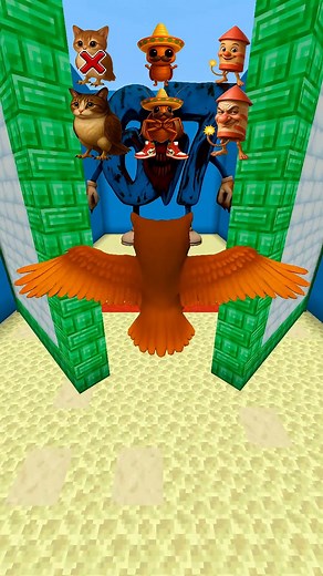 630K views · 4.4K reactions | Italian Brainrot VS Closing Door (Part 18) #minecraft #brainrot | Bangjblox | Facebook